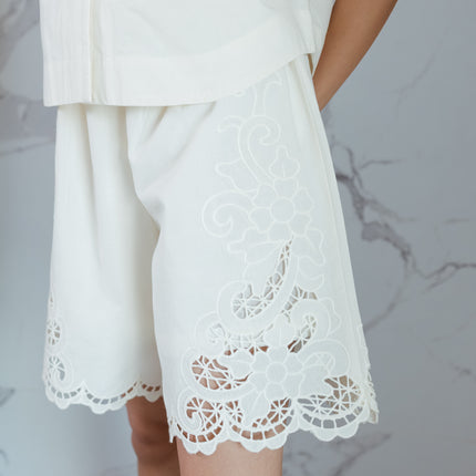 Serenna Cutwork Shorts