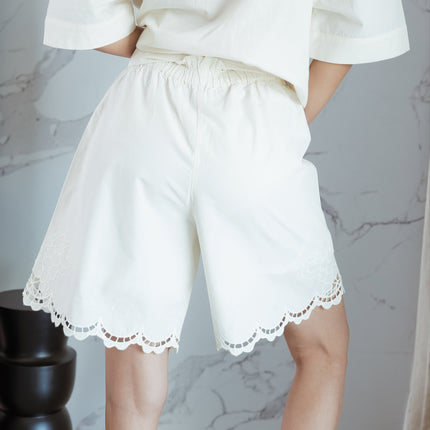 Serenna Cutwork Shorts