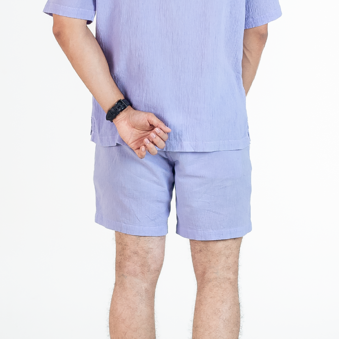 Lilac Men's Co-ord Shorts