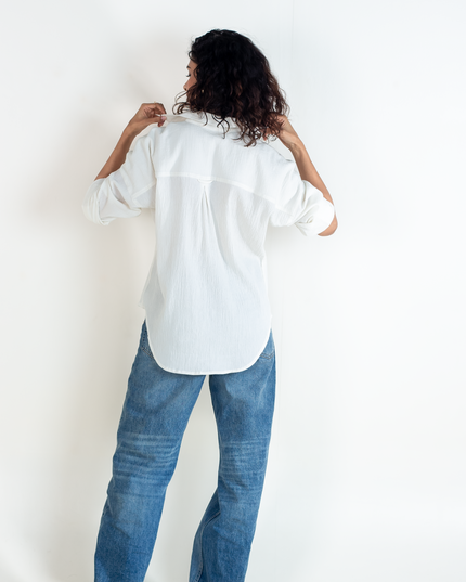 Oversized White Shirt