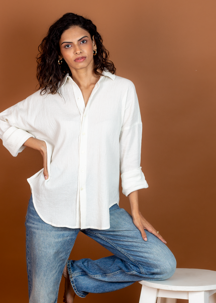 Oversized White Shirt