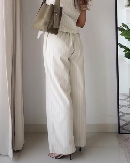 Cream Corduroy Coord